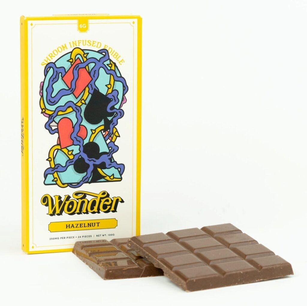 Wonder Psilocybin Chocolate Bar Hazelnut