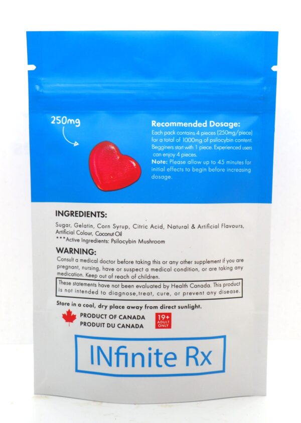 INfinite Rx Shroom Infused Worm Gummies Edibles (1000mg)