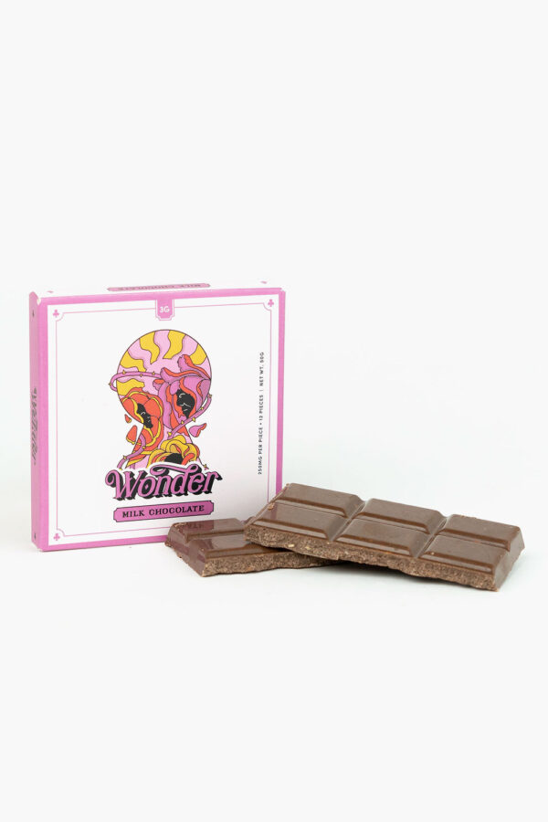 Wonder – Psilocybin Chocolate Bar – Milk Chocolate